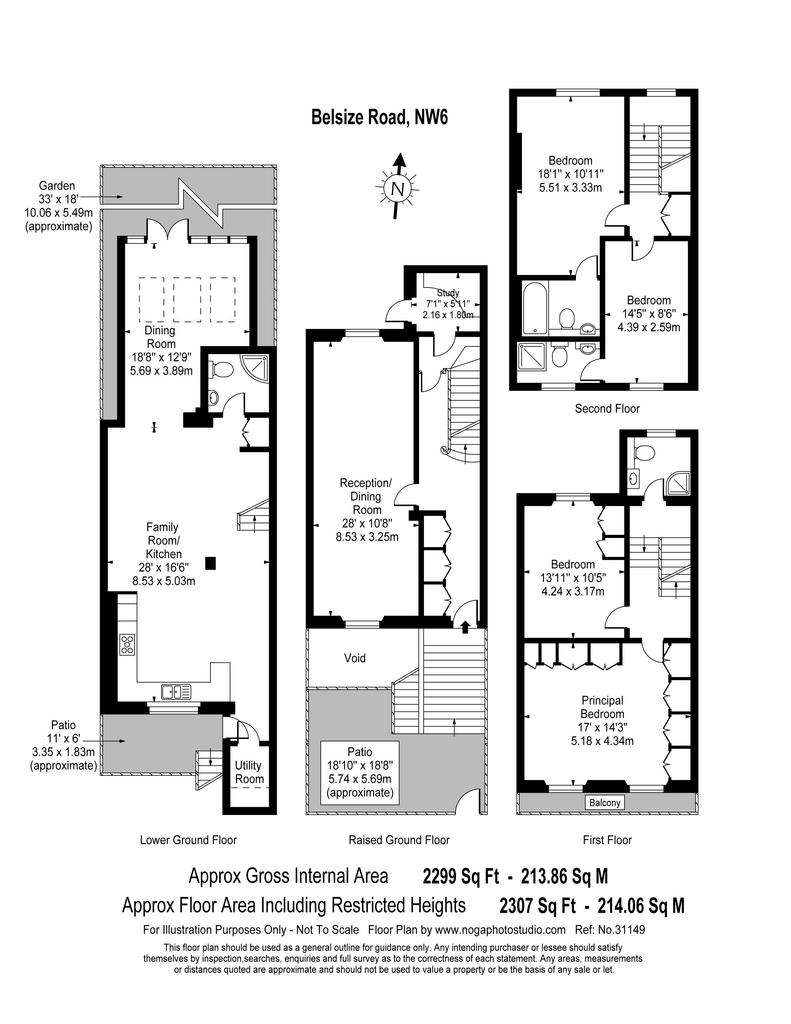 4 bedroom terraced house to rent - floorplan