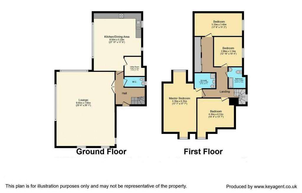 4 bedroom detached house for sale - floorplan