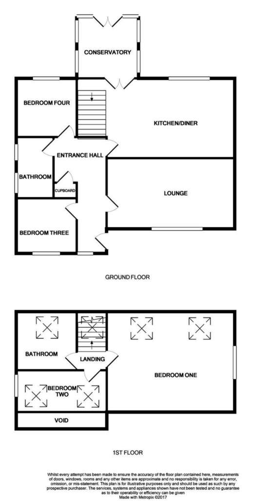 4 bedroom detached house to rent - floorplan