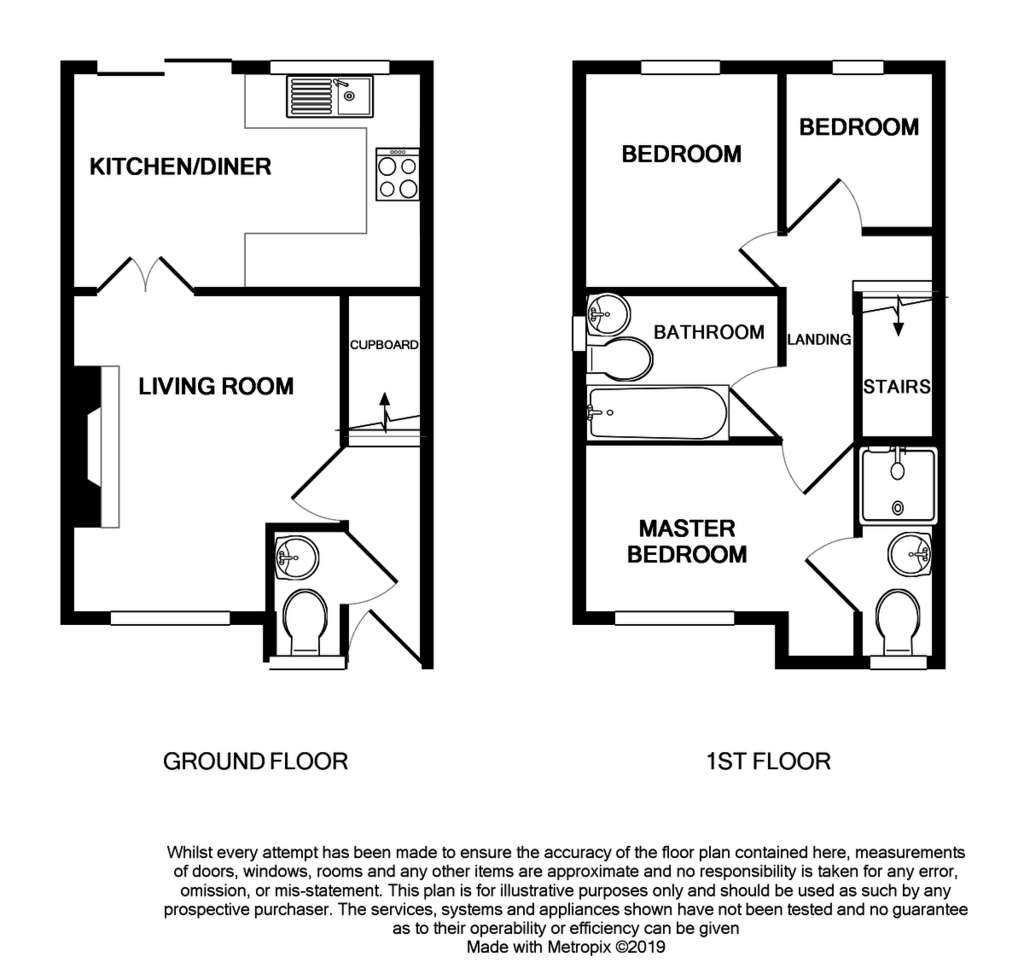 3 bedroom semi-detached house to rent - floorplan