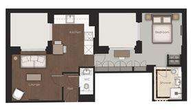 1 bedroom flat to rent - floorplan