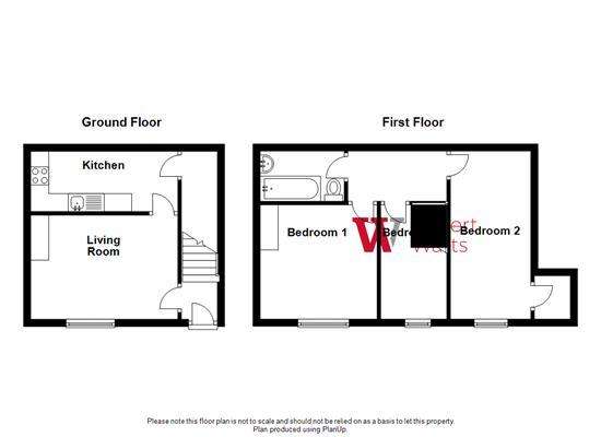 3 bedroom house to rent - floorplan