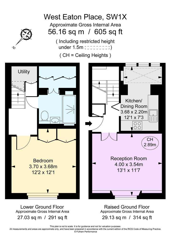 1 bedroom flat to rent - floorplan