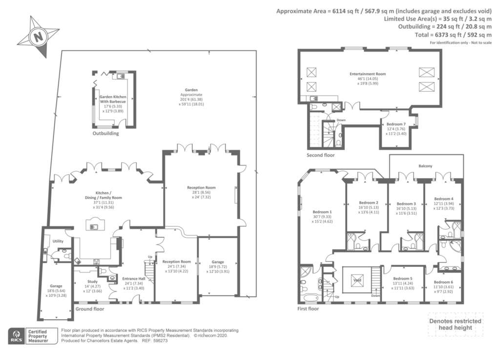 7 bedroom detached house to rent - floorplan