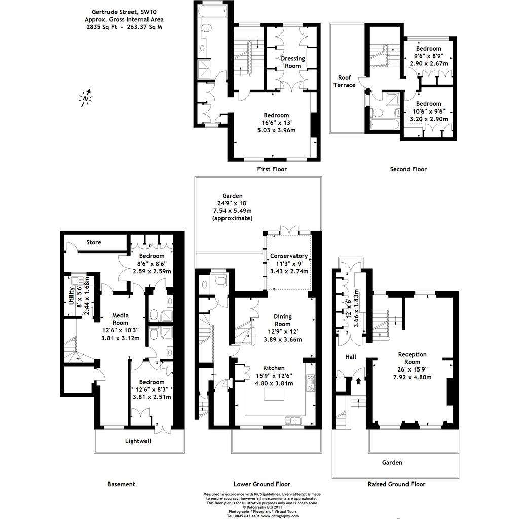 5 bedroom house to rent - floorplan