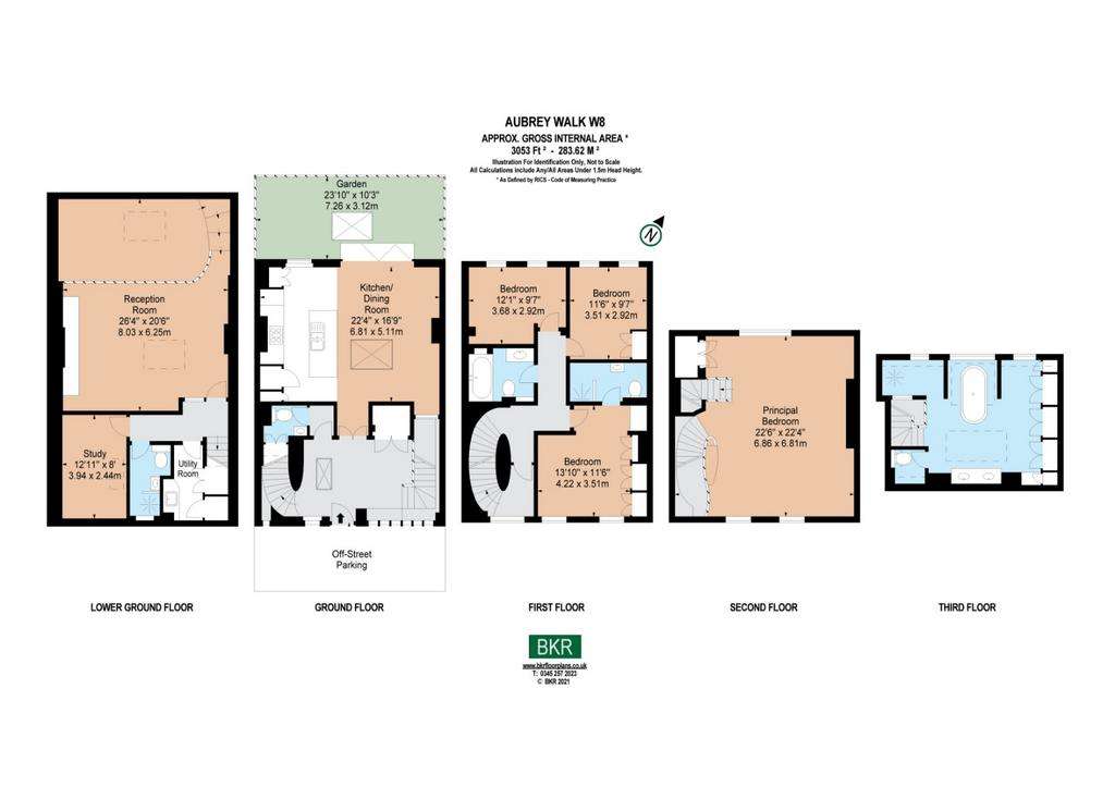 4 bedroom house to rent - floorplan