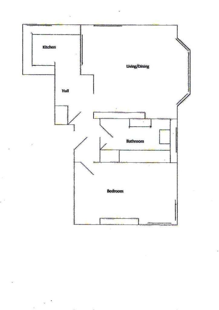 1 bedroom flat to rent - floorplan