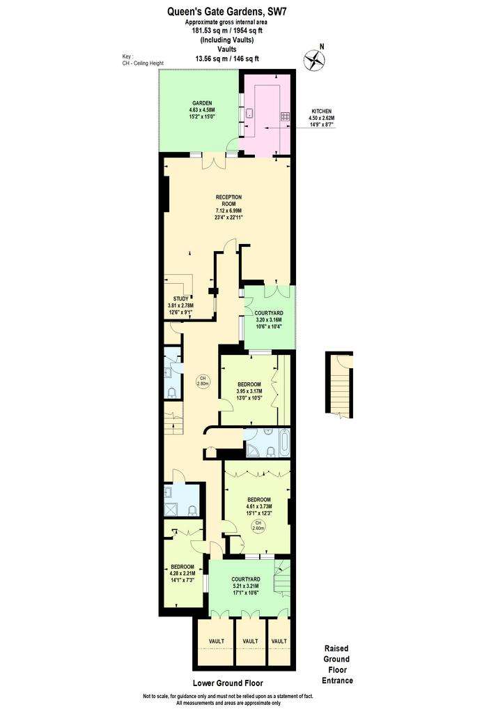 3 bedroom flat to rent - floorplan