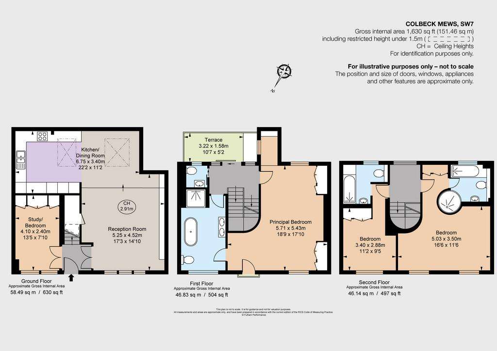 4 bedroom terraced house to rent - floorplan