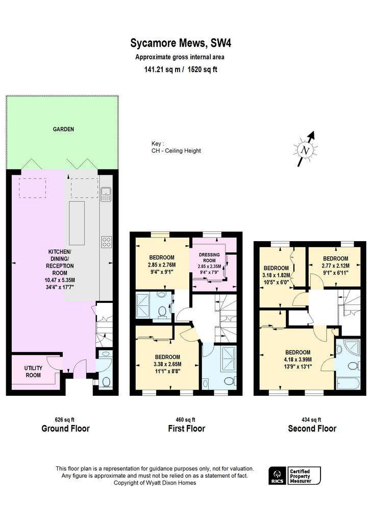 5 bedroom mews house to rent - floorplan