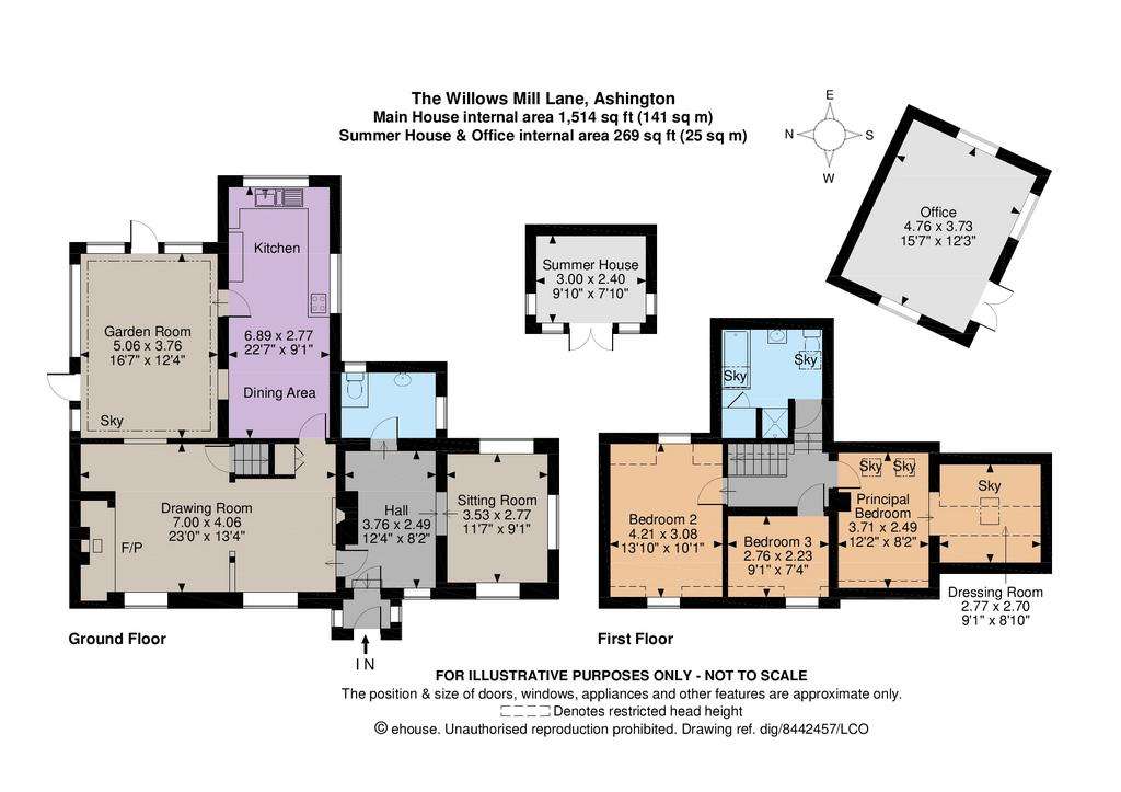 3 bedroom detached house for sale - floorplan