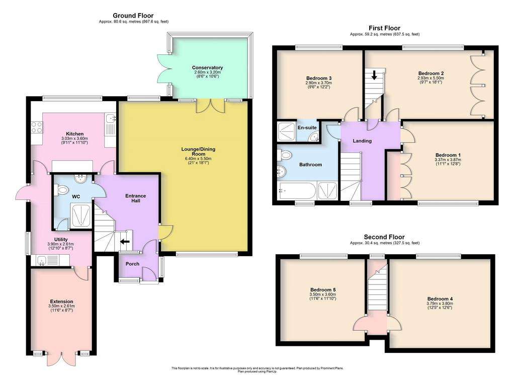 4 bedroom detached house for sale - floorplan