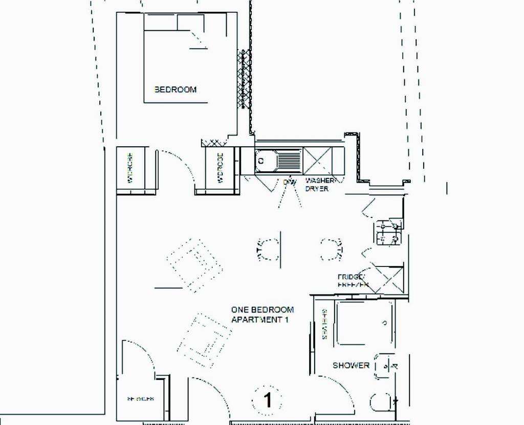 1 bedroom flat to rent - floorplan