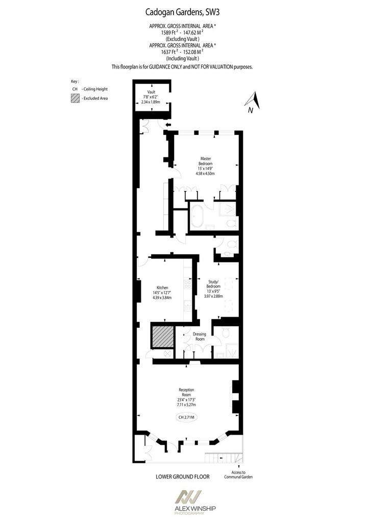 2 bedroom flat to rent - floorplan