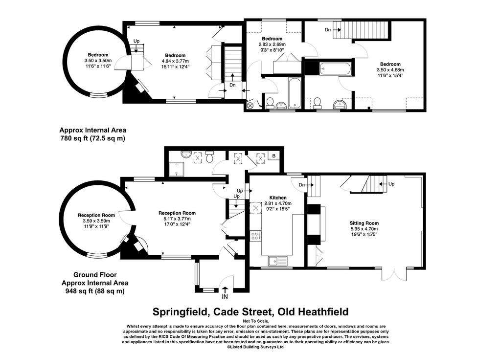 3 bedroom detached house to rent - floorplan