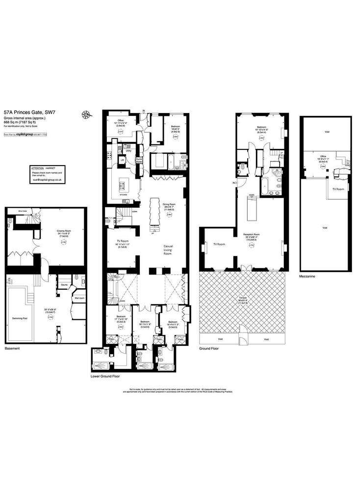 5 bedroom flat to rent - floorplan