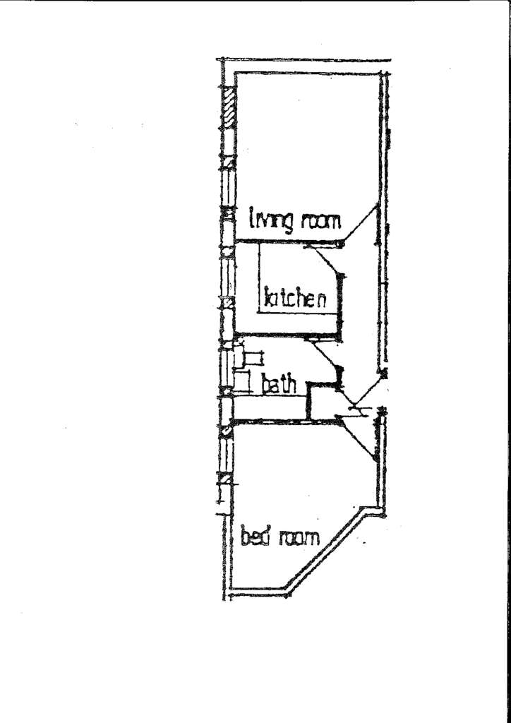 1 bedroom flat to rent - floorplan