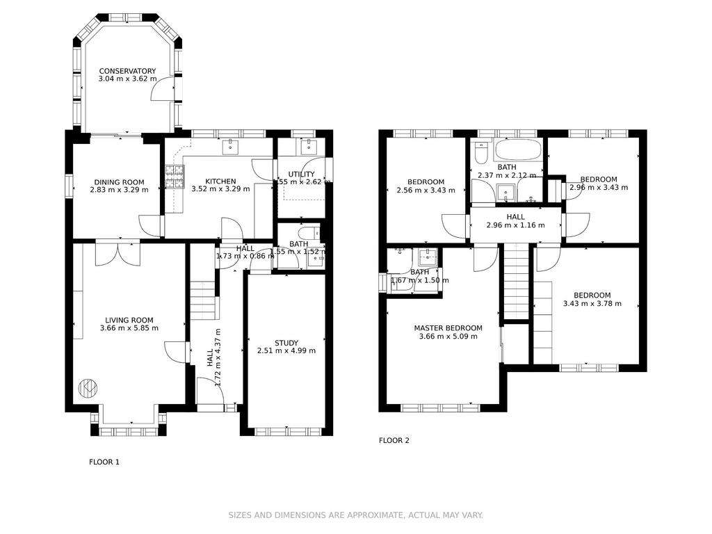 4 bedroom detached house for sale - floorplan