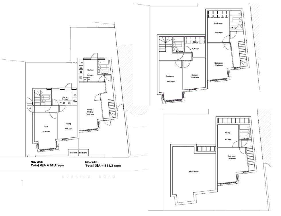 4 bedroom Residential development for sale - floorplan
