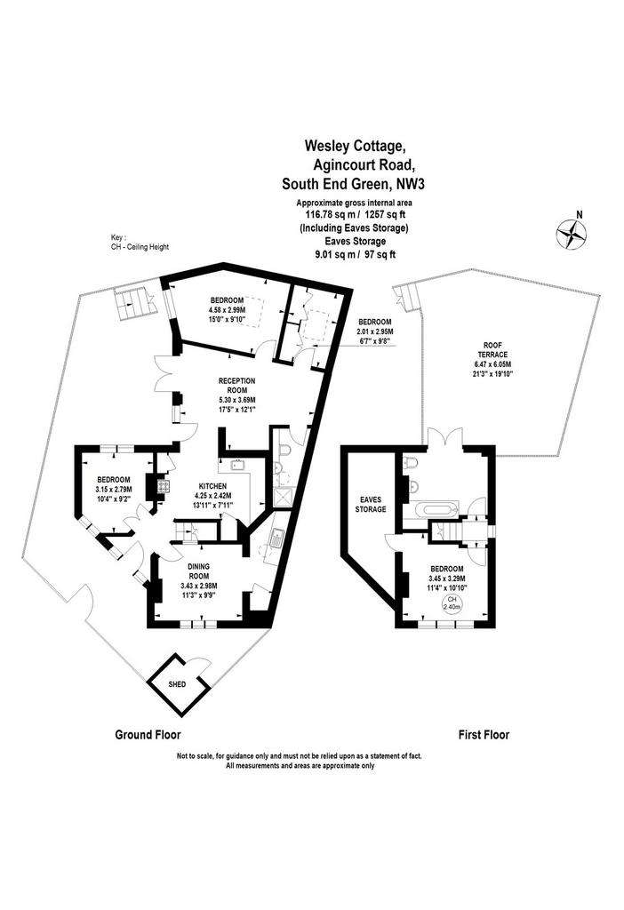 4 bedroom detached house to rent - floorplan