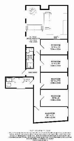 5 bedroom flat to rent - floorplan