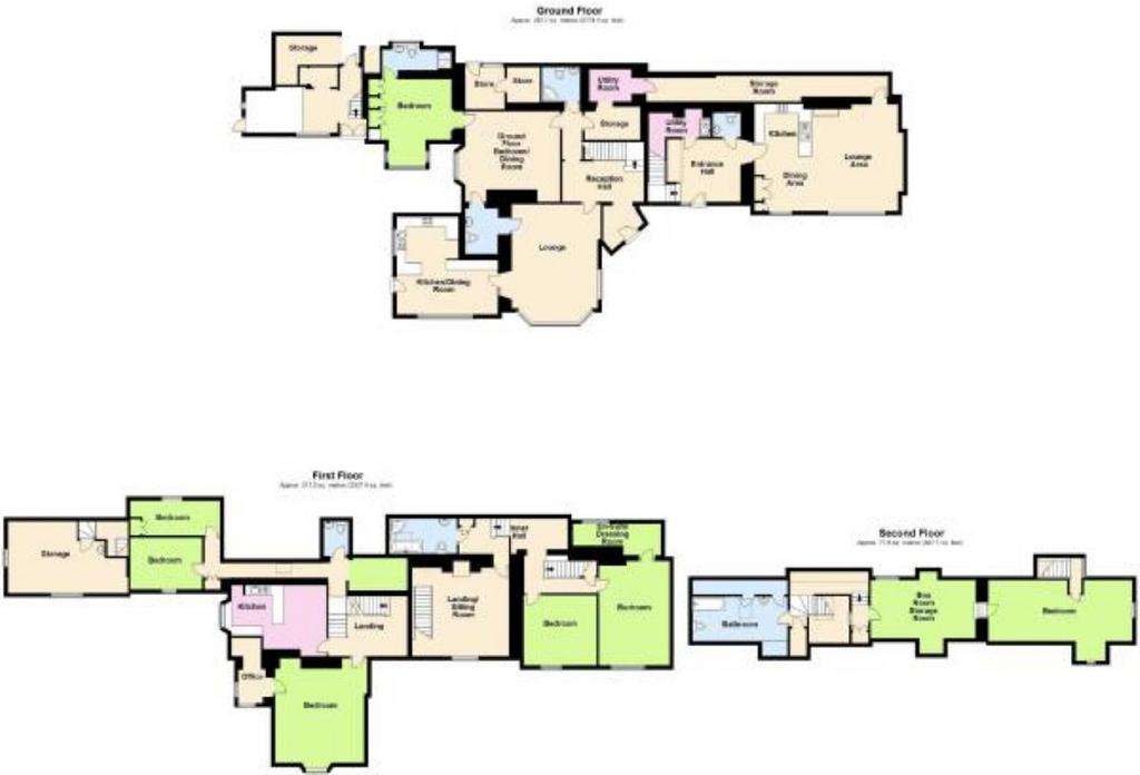 11 bedroom detached house for sale - floorplan