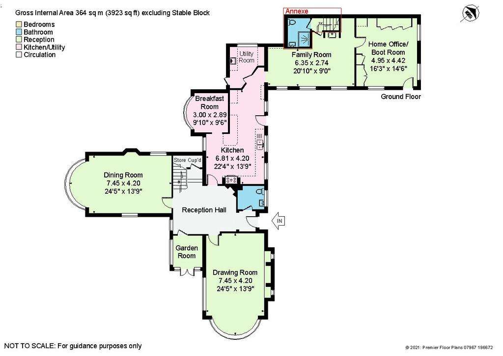 6 bedroom detached house for sale - floorplan