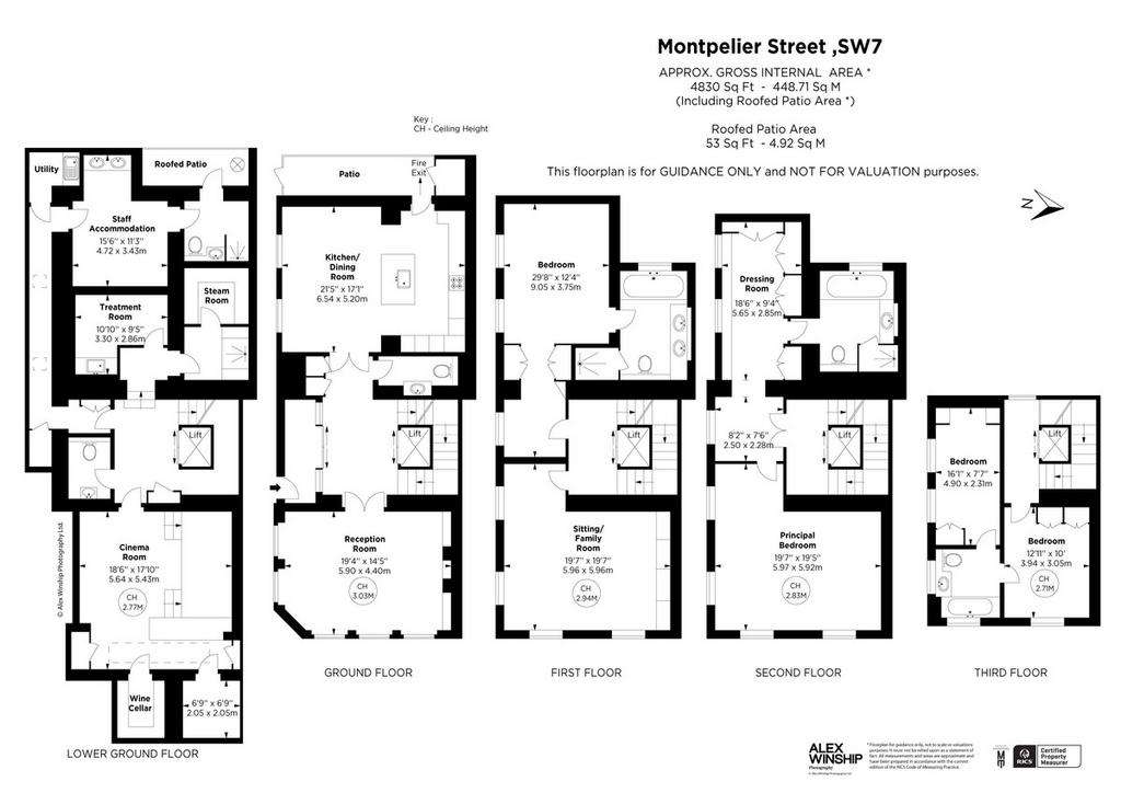 5 bedroom end of terrace house to rent - floorplan