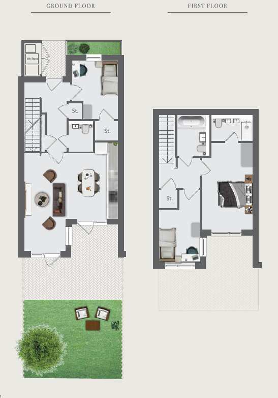 3 bedroom detached house to rent - floorplan