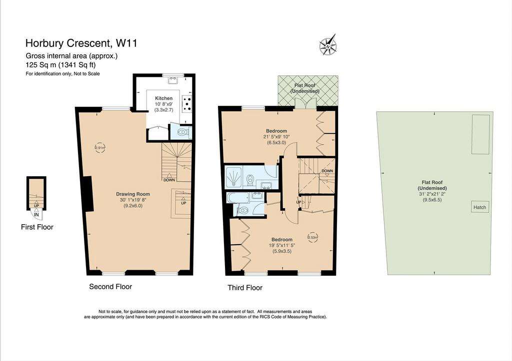 2 bedroom penthouse apartment to rent - floorplan