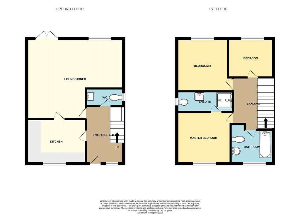 3 bedroom semi-detached house to rent - floorplan