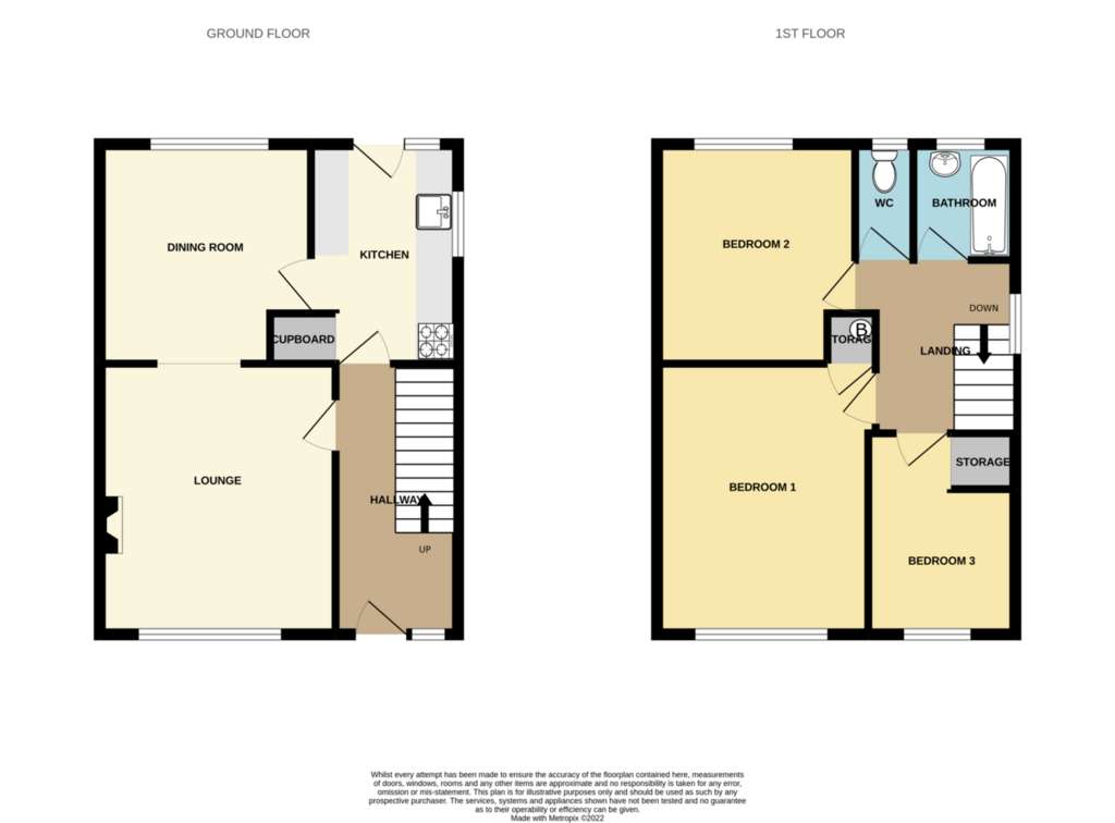 3 bedroom detached house for sale - floorplan