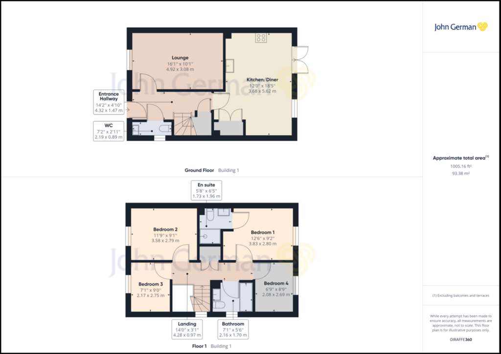 4 bedroom detached house for sale - floorplan