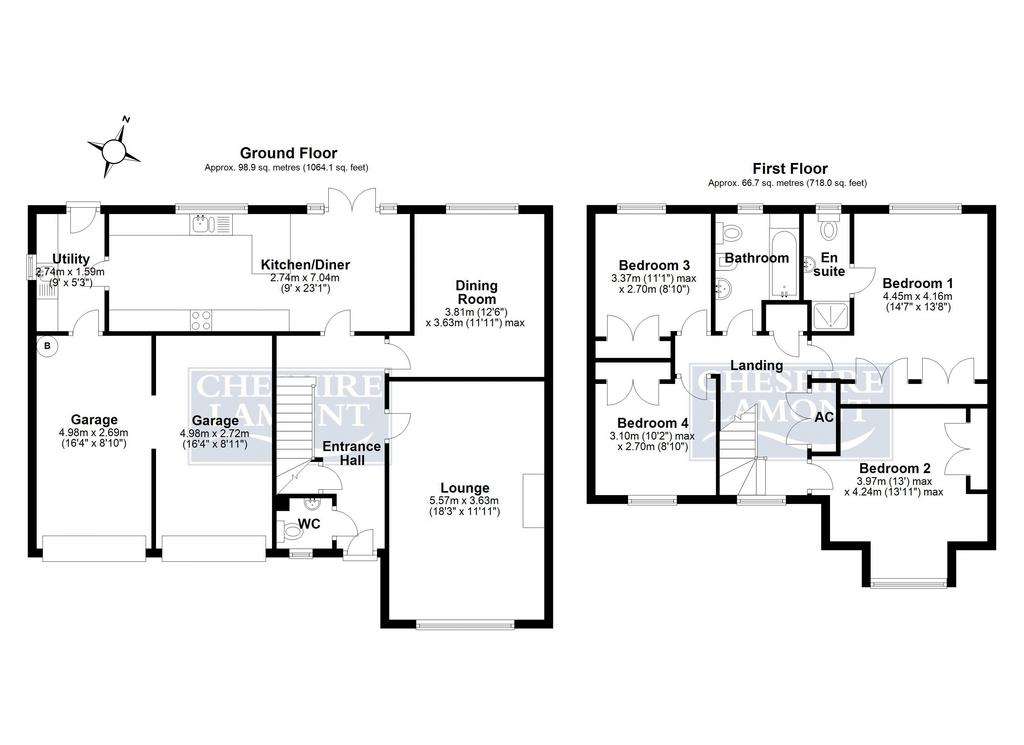 4 bedroom detached house for sale - floorplan