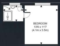 Room to rent - floorplan