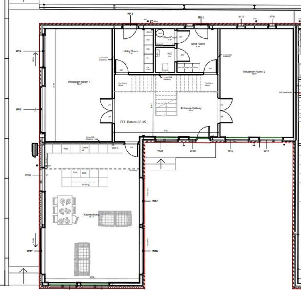 5 bedroom barn conversion to rent - floorplan