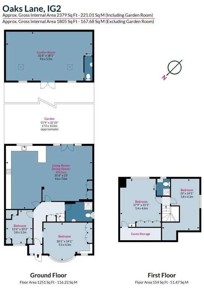 4 bedroom bungalow to rent - floorplan
