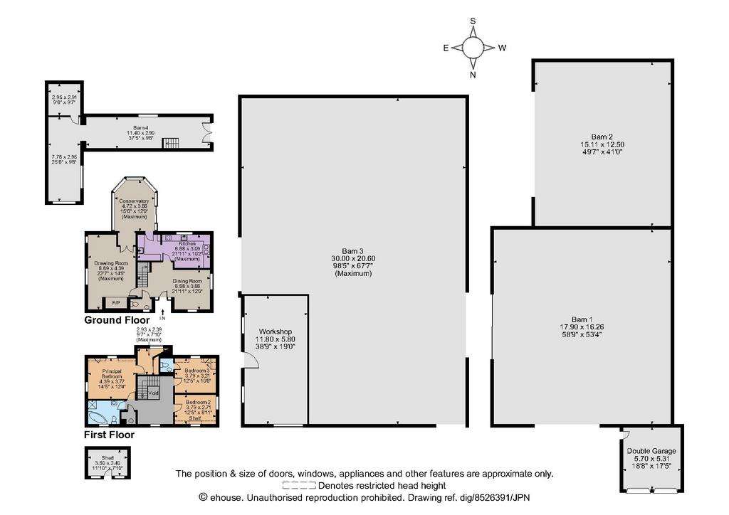 3 bedroom detached house for sale - floorplan