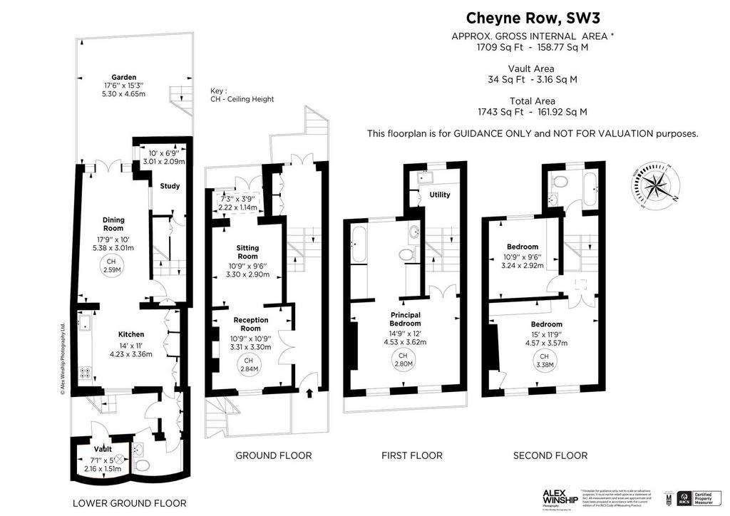 3 bedroom house to rent - floorplan