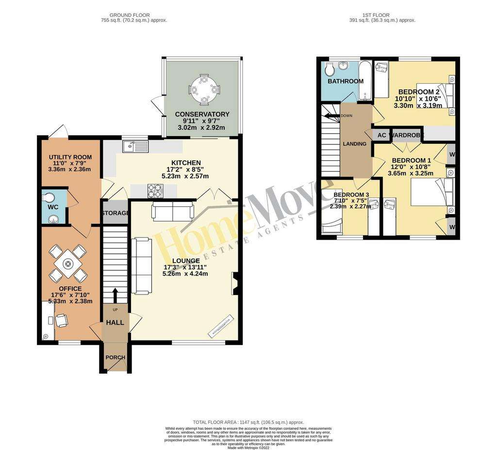 4 bedroom detached house for sale - floorplan