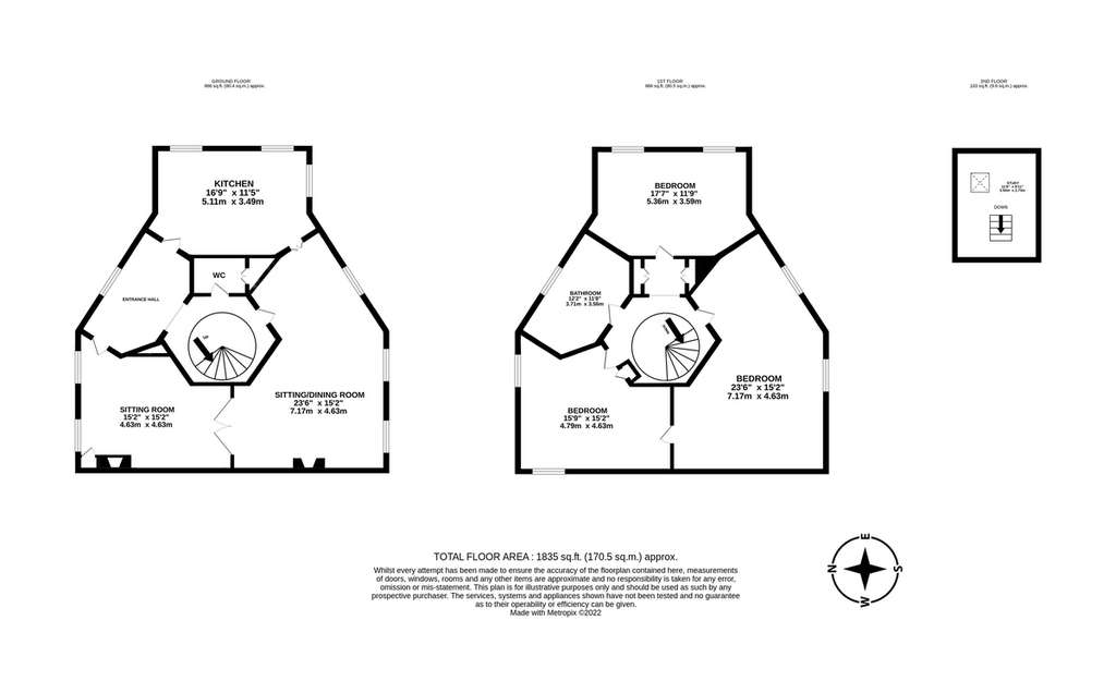 4 bedroom detached house for sale - floorplan