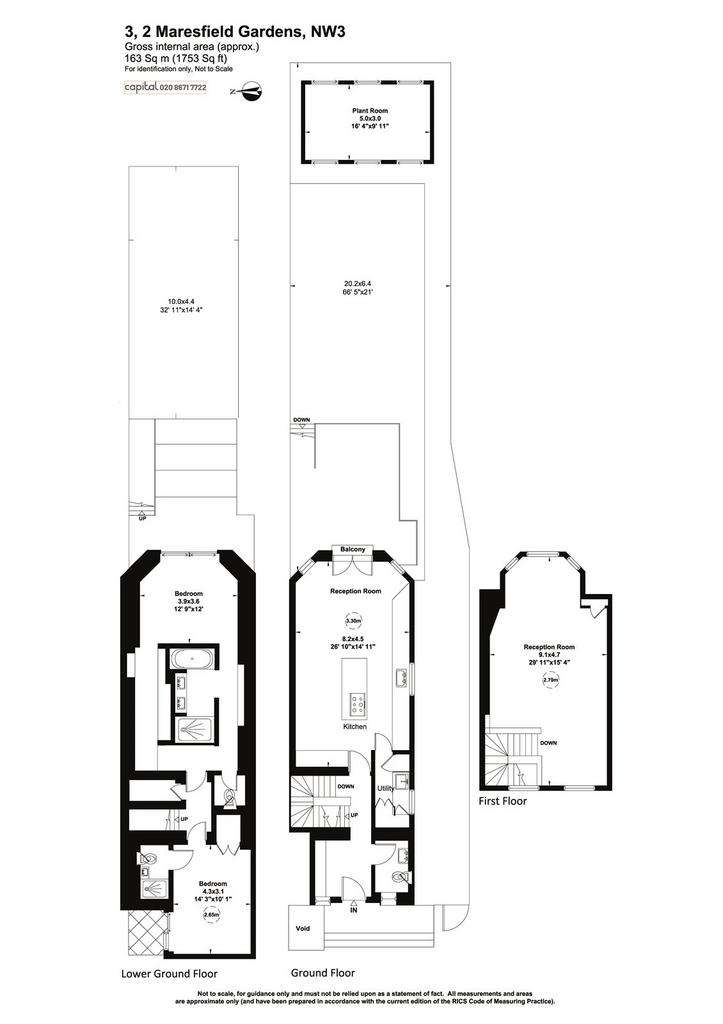 2 bedroom house to rent - floorplan