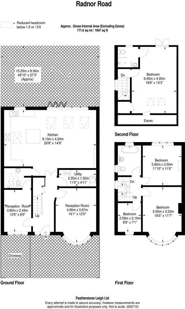 4 bedroom house to rent - floorplan