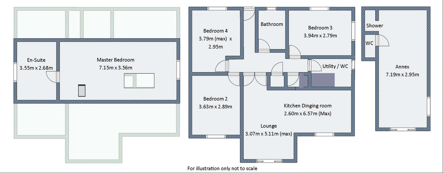 5+ bedroom detached house for sale - floorplan