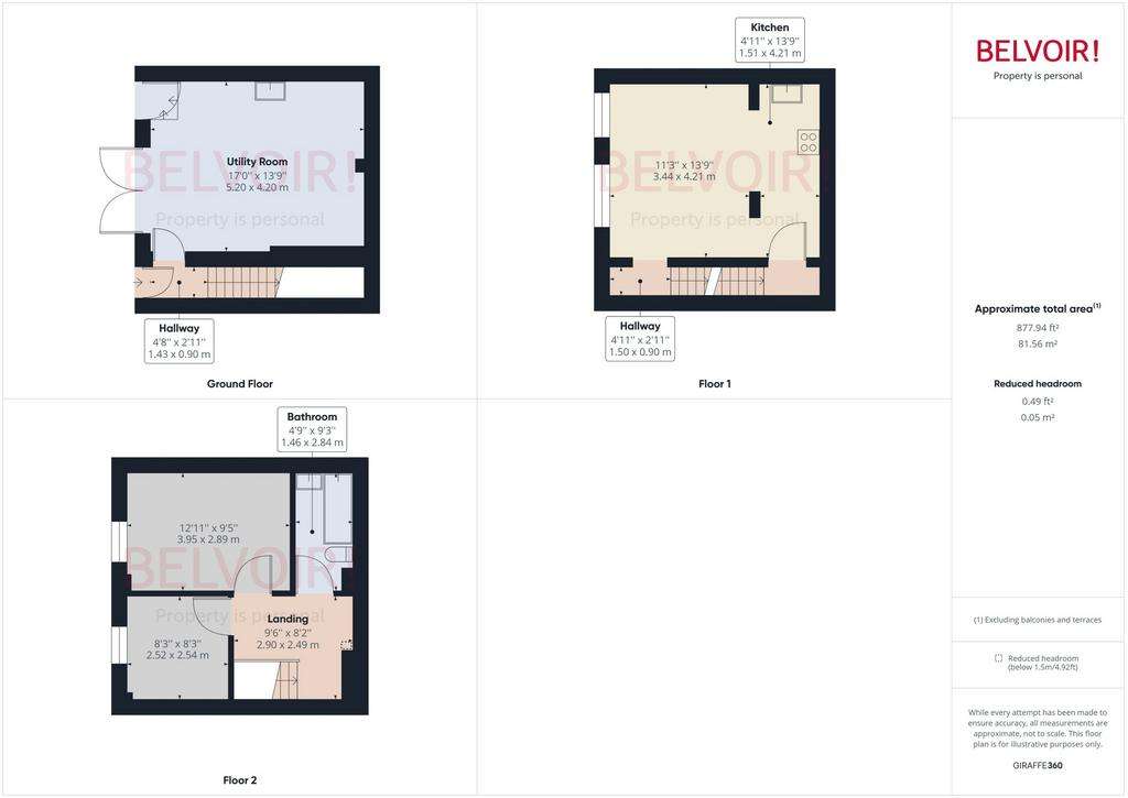 2 bedroom flat to rent - floorplan