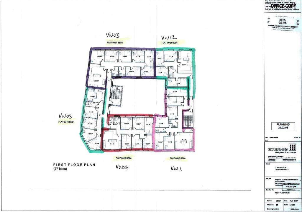 6 bedroom flat to rent - floorplan