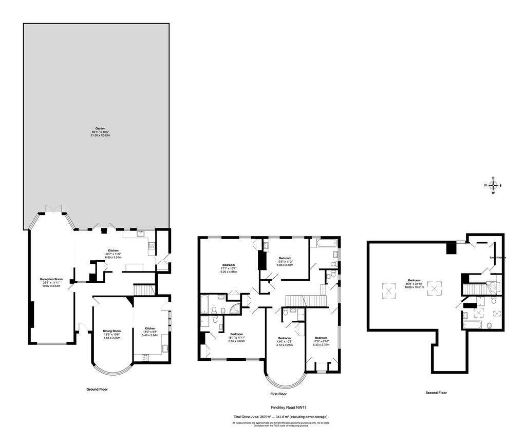 6 bedroom semi-detached house to rent - floorplan