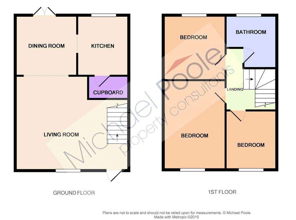 3 bedroom terraced house to rent - floorplan