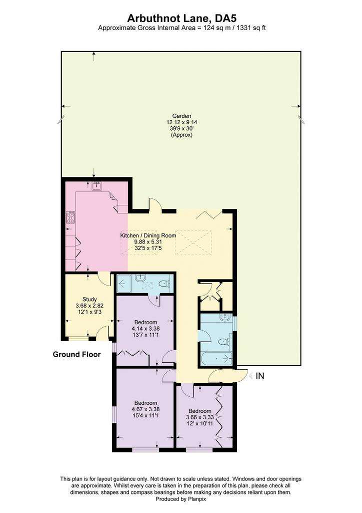 4 bedroom detached house for sale - floorplan