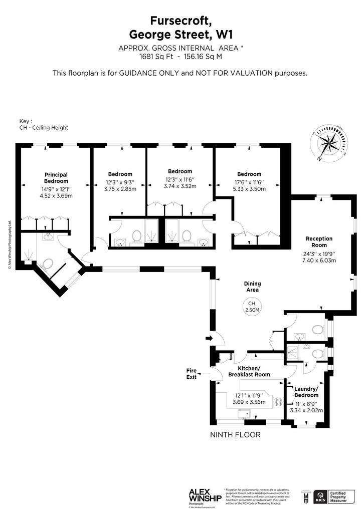 5 bedroom penthouse apartment for sale - floorplan